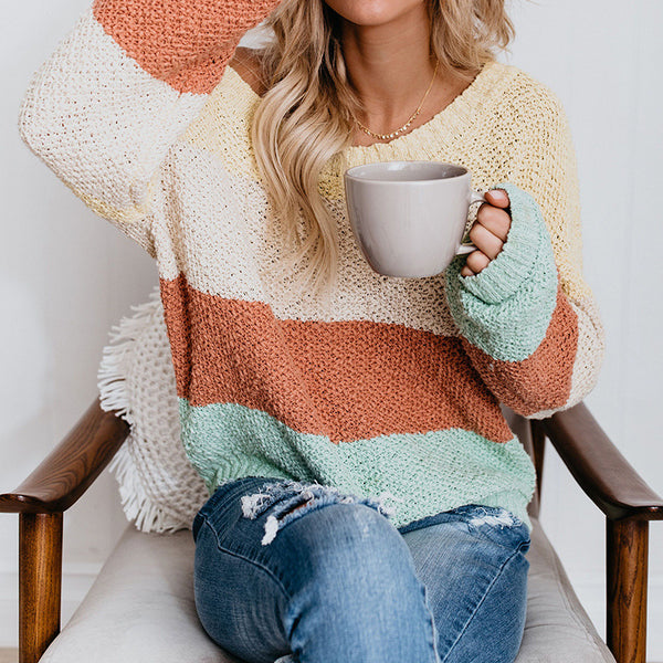 Striped sweater sweater